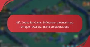 Gift Codes for Gems: Influencer partnerships, Unique rewards, Brand collaborations