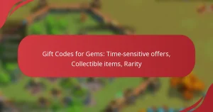 Gift Codes for Gems: Time-sensitive offers, Collectible items, Rarity